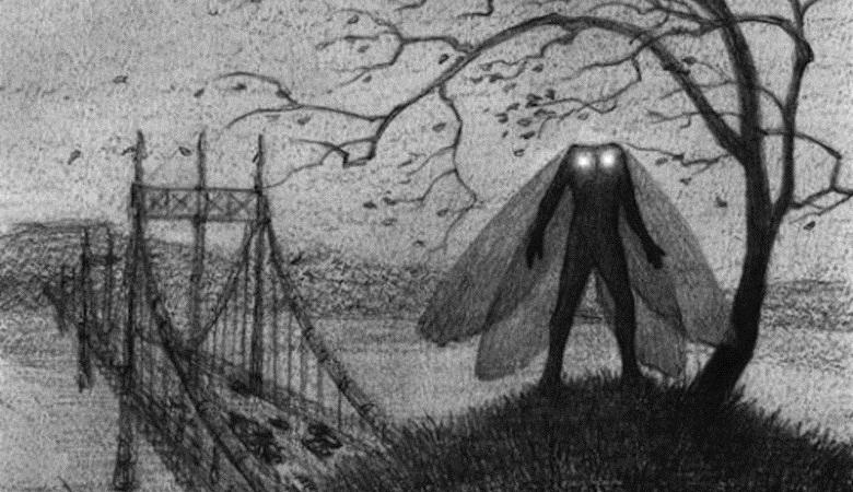 Американският полицай снима мъжа молец