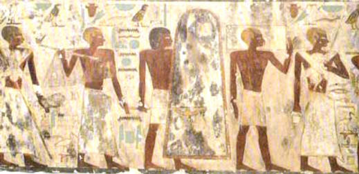 Руси спътници, от гроба на Джехутихотпе, Дейр ал Берш, Средно царство