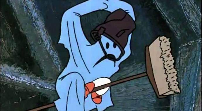 Британецът на трийсет години плаши жена си призрак