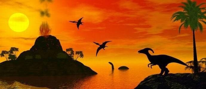 Динозаврите бяха унищожени не само от метеорити, но и от вулкани
