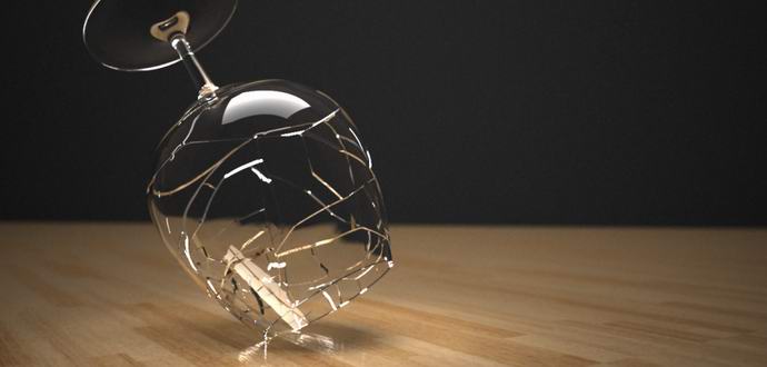 Духът счупи чаша по време на сеанс