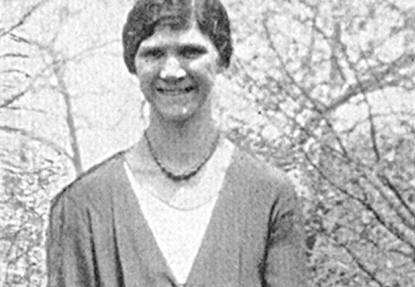 Жителката на Вирджиния Кари Бък, оспорвайки решението на властите да я стерилизират.