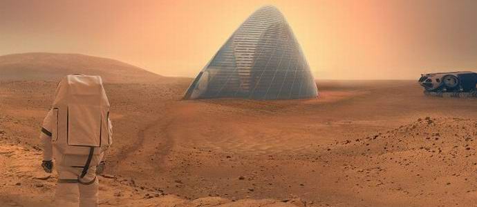 Марсиански леден иглу