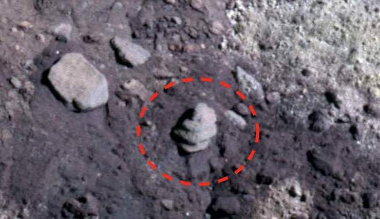 Гигантски снаряди, открити на Марс