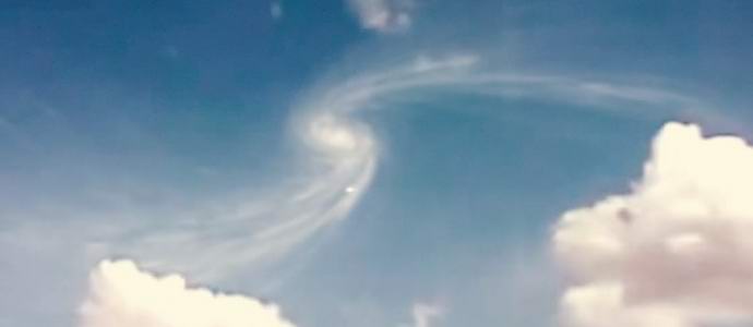 Поразителна аномалия беше заснета над Женева