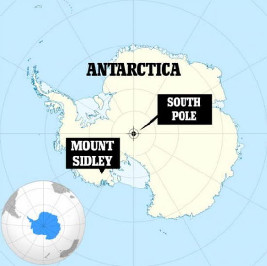 Вулкан, открит близо до Антарктида, може да започне изригване по всяко време.