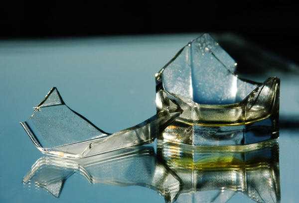 Осколка нарязана 