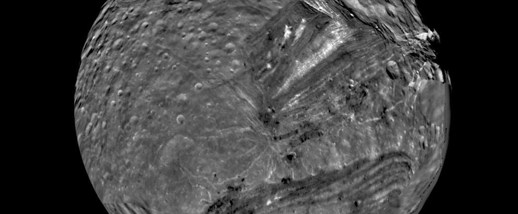 НАСА публикува снимка на спътника Уран след окончателна обработка 