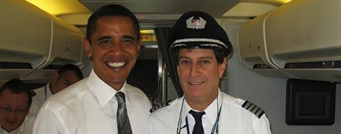 НЛО в живота на пилот Обама