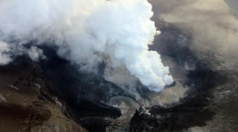 Вулкан Гримсвотн в югоизточната част на Исландия, архивна снимка
