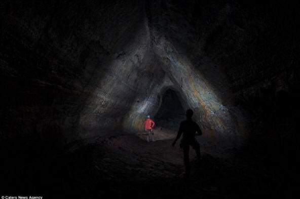 Огромна мрежа от вулканични пещери, открити близо до Вашингтон