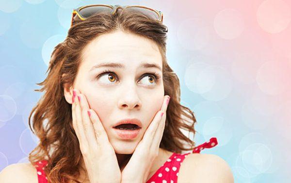 лявата буза гори 