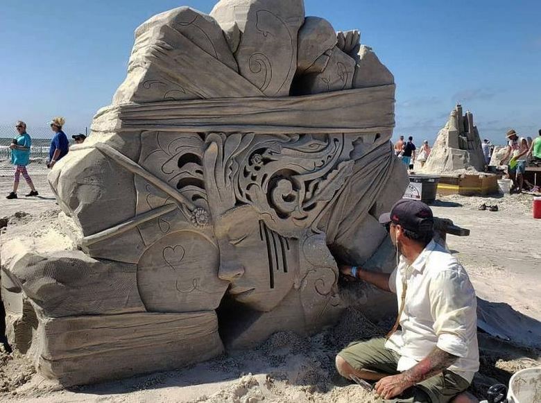 Поредният конкурс за пясъчна скулптура премина