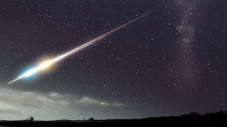 Руски учени откриха уникален извънземен минерал в метеорит