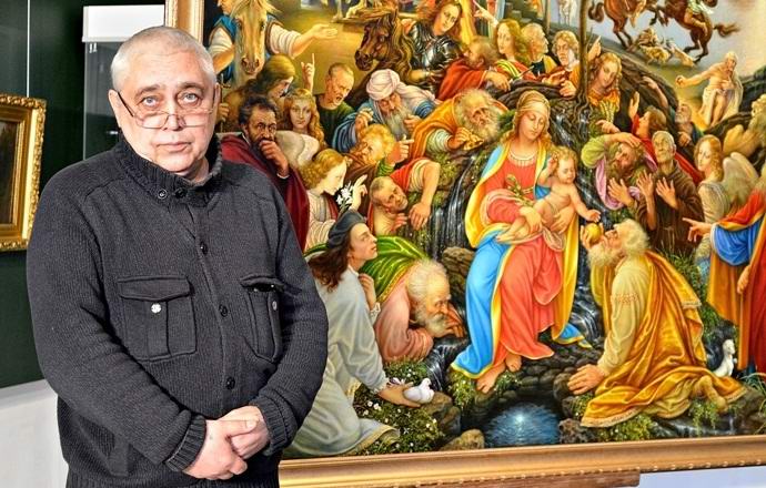 Руският художник завърши картината на Леонардо да Най- инчи