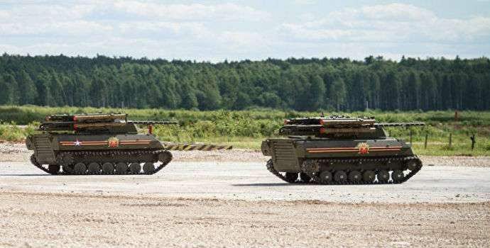 Русия представи танков робот