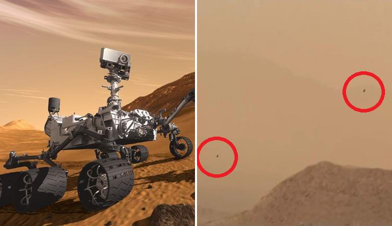 Rover Curiosity пленен на Марс