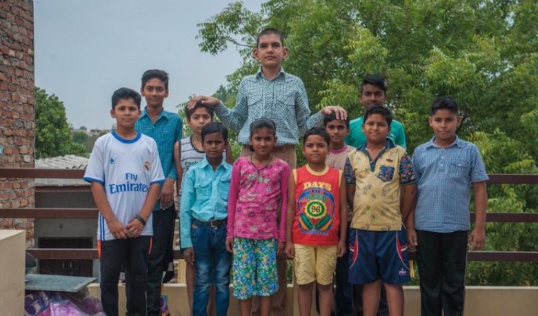 Най-високото дете в света