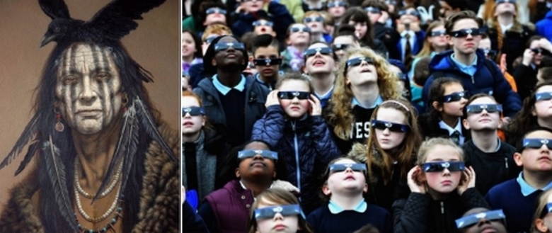 Навахо шаманите предупредиха: човек не трябва да гледа