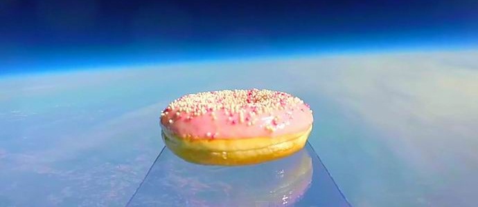 Шведите успяха да изстрелят поничка в космоса