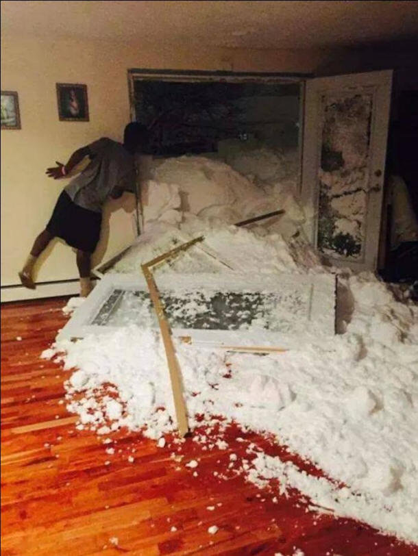 Аномалия на американската снежна буря, буря