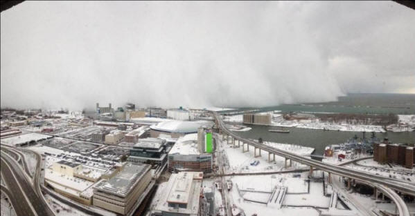 Аномалия на американската снежна буря, буря