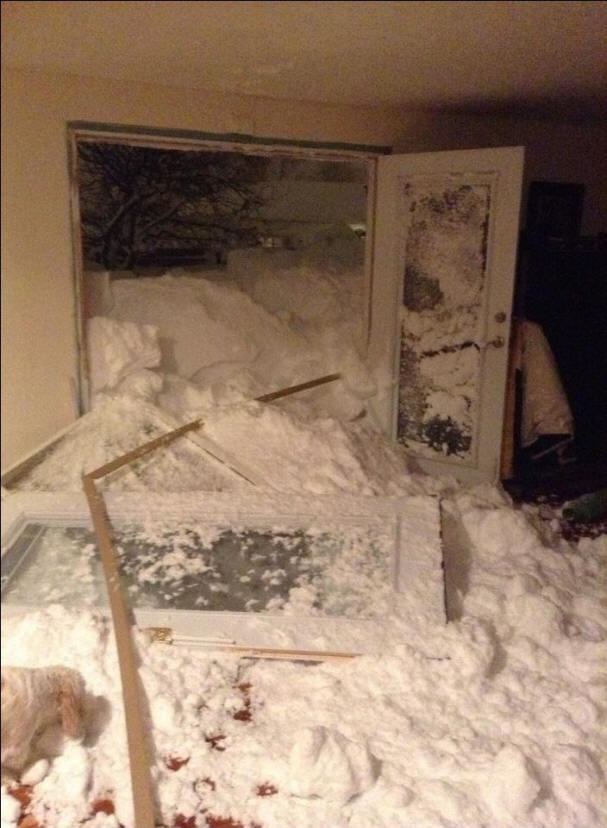 Аномалия на американската снежна буря, буря