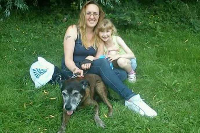 Призрачно куче прогони полтергейст от дома. Снимки и видеоклипове