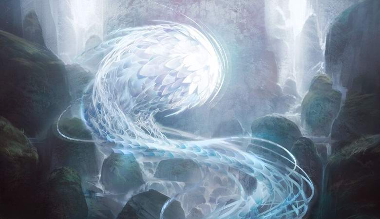 Странна бяла енергия удари камерата за наблюдение