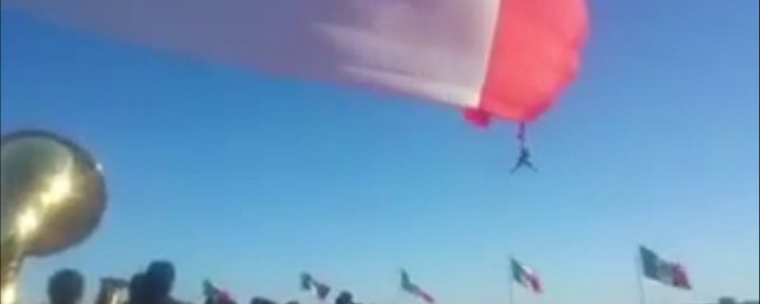 Съдбата играе човек, а човек лети на знаме