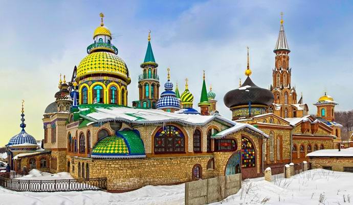 Невероятният руски храм на всички религии