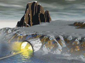 Огромен тунел, открит в Антарктида