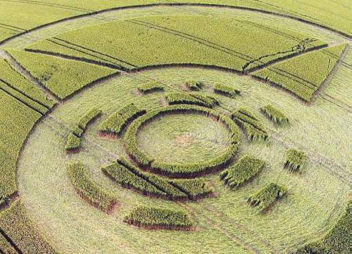 На терена в Чешката република се появи рисунка