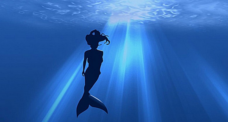 В Норвегия русалка е заснета в морето