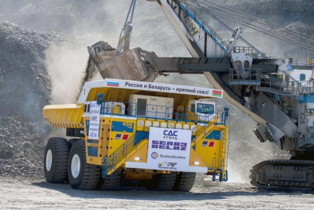 В Сибир тестваха най-големия самосвал в света 75710, автомобили, белаз, тестове