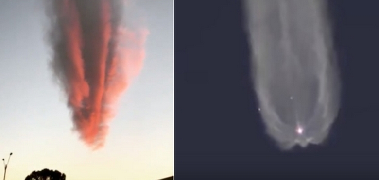 Нещо странно се случва с облаците в Южна Америка.