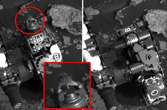 Виртуален археолог откри гущер на Марс