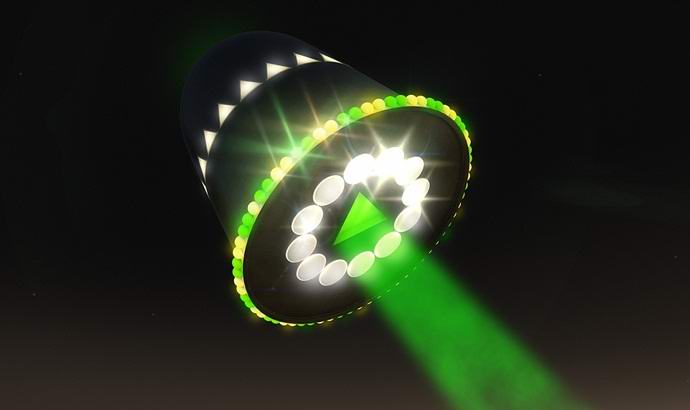 Зеленият НЛО над Канада показа човешки лица