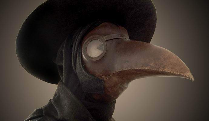 Жители на Честър, изплашени от зловещ лекар от чума